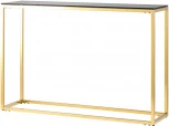 Консоль Stool Group ТАУН 115*30 золото стекло smoke УТ000004657