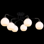 Потолочная люстра на штанге ILLUMICO IL0252-6CSQ-79 BK AB (220V)