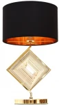 Интерьерная настольная лампа Lumina Deco LDT 5529 F.GD+BK