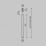 Трековый светильник магнитный 5W 24V Maytoni Focus Led TR156-1-5W4K-B (круглые)