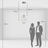 Подвесной светильник De City Соло 112011501 (220V, на проводе)