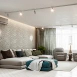 Светодиодный светильник трековый однофазный Feron ONE AL141 48710 10W 4000K белый (220V, круглые, IP40)