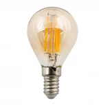 Лампа светодиодная, форма «шар», золотистая колба Uniel Vintage LED-G45-5W/GOLDEN/E14 GLV21GO