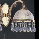 Бра Reccagni Angelo 6100 A 6100/2 (220V, подвески, выключатель)