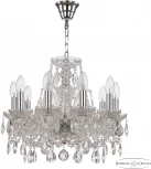 Подвесная люстра Bohemia 105 105/10/141 Ni (220V, подвески, на цепи, подсвечник, свеча)