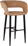 Стул барный R-Home Hugs Беж/Черный