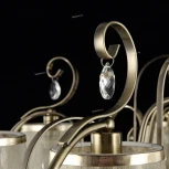 Потолочная люстра Freya Simone FR2020-CL-08-BZ (220V, подвески)