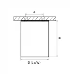 Накладной точечный светильник Lightstar Rettango 052077 (220V)