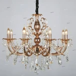 Подвесная люстра Omnilux Grosseto OML-77723-08 (220V, на цепи, подсвечник, свеча)