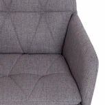 Кресло GARDA коричневый (флок)