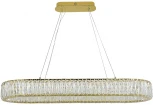 Подвесной светильник Newport 8240 8240/90 oval gold (LED, 220V, хрусталь, на тросе)