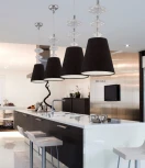 Подвесной светильник Lumina Deco Veneziana LDP 1113 BK (220V, на проводе, круглые)