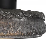 Настенный светильник ST Luce Antike SL6143.412.01 черный/дымчатый LED 1*15W 4000K (220V, круглые)