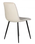 Стул обеденный CHILLY (Кремовый Holland 05, основание черное)