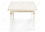 Стол Woodville Балмет молочный / золото 483908