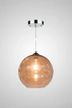 Подвесной светильник AM Group AM26 AM261-300 AMBER (220V, на проводе, шар)