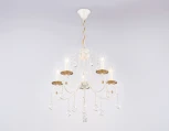 Подвесная люстра с хрусталем Ambrella Classic TR4916 (220V, подвески, на цепи, подсвечник, свеча)