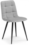 Стул Notta на металлокаркасе Чилли К светло-серый / черный 502055