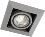 Встраиваемый светильник Metal Modern GU10 1x50Вт Maytoni Technical DL008-2-01-S (220V)