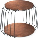 Столик журнальный Sheffilton SHT-CT70 кариф/антрацит