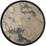 Настенно-потолочный светильник Odeon Light Bergi 5064/30L черн./серо-беж./металл/натур.камень/акрил с переключ.цветов.темпер. LED 30W 3000К/4000K/6000K (220V, круглые)