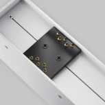 Трековый светильник ременной Downlight Maytoni Points Parity TR128B-24W4K-M-W 4000K 24Вт белый (48V)