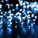 Гирлянда нить "роса" белый Eurosvet 10М IP20 400-009