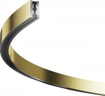 Шинопровод магнитный Flarity полукруг латунь 65 см Maytoni Busbar trunkings Flarity TRX154-SR-D650-BS (24V)