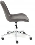 Кресло STYLE флок , серый, 29 Tetchair 13563