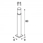 Наземный светильник Slv Trust 228110