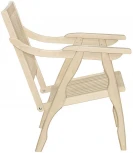 Кресло Массив решетка, каркас лак от фабрики Mebelik