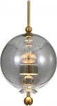 Подвесной светильник (11055/1P Smoke) Indigo Illusione V000187L (LED, 220V, на проводе, шар)