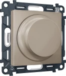 Комплект механизма Ambrella Volt светорегулятора универсального поворотно-нажимного ALFA MA365510 Серо-бежевый матовый 25-600W/LED 5-300W QUANT