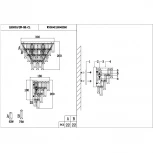 Бра Lumien Hall Novello LH0039/2W-NK-CL