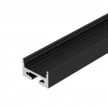 Профиль с экраном SL-LINE-2011M-2500 BLACK+OPAL ROUND (Алюминий) 027992