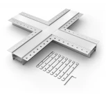 Крестовина SL-LINIA45-FANTOM (Металл) 030109 Arlight