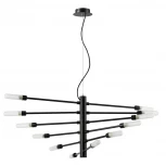 Подвесная люстра Lightstar Ragno 733127 (220V, на тросе, палочки)