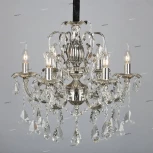 Подвесная люстра Omnilux Grosseto OML-77713-06 (220V, на цепи, подсвечник, свеча)