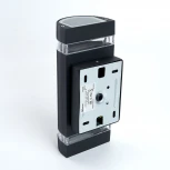 Настенный светильник Feron Сеул DH1702 48318 GU10 черный (220V, IP54)