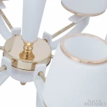 Подвесная люстра Arte Milano Florentia-2457 302457/6 Wh/Gd (220V, на цепи)