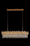 Подвесная люстра Fluorite Jardin FL1105-28P (220V, на цепи, цветы)