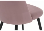 Стул Woodville на металлокаркасе Gabi 1 light purple / black 15085