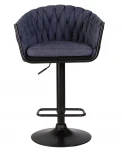 Стул барный LEON (синяя ткань (LAR-275-29))