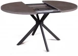 Стол Top Concept круглый Vegas раздвижной (100+40) камень темный