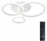 Потолочная люстра светодиодная с пультом ДУ 90W, белый, LED Natali Kovaltseva Pure LED LAMPS 81457