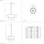 Подвесной светильник Eglo MANDERLINE 39925