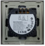 Выключатель сенсорный SWT-OMALI-S02-ZB-GR (250V, 10A, Zigbee) (Arlight, Стекло) 050039