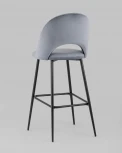 Стул барный Stool Group Меган велюр серый УТ000025288