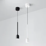 Подвесной светильник уличный IP54 LED Maytoni Apex O491PL-L8B3K (220V, на проводе, круглые)