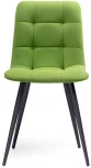 Стул Notta Чилли велюр светло-зеленый / черный 502063